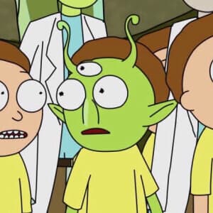 Alien Morty character